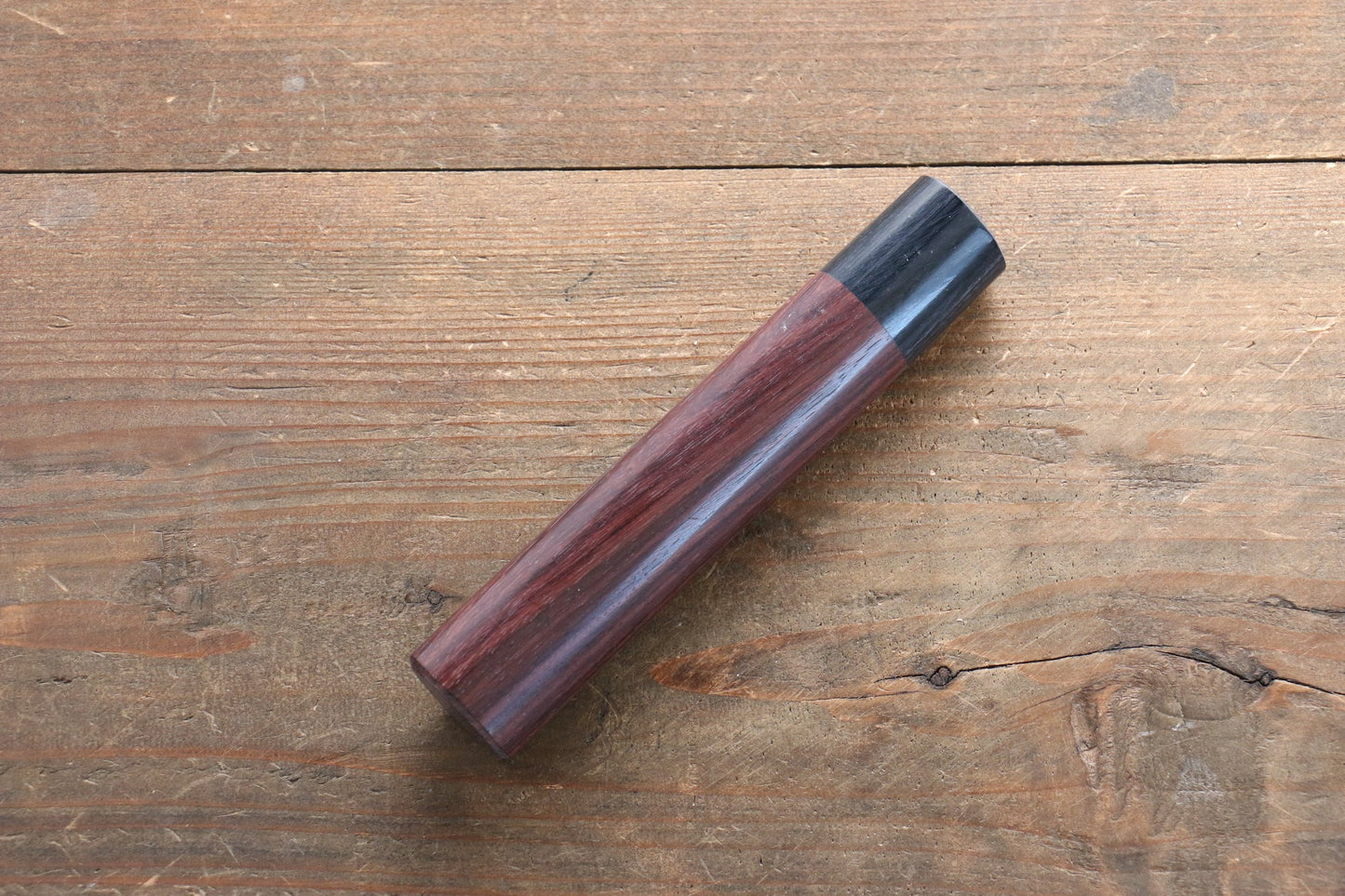 Chestnut Shitan Handle for Gyuto Knife 180mm - 清助刃物
