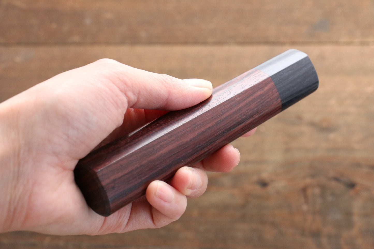 Chestnut Shitan Handle for Santoku Knife 180mm - 清助刃物