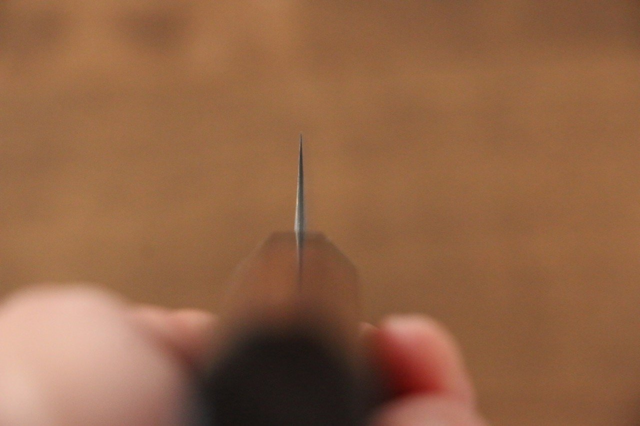 昌景 雲 V金10号 ダマスカス ペティーナイフ 75mm 紫檀柄 - 清助刃物