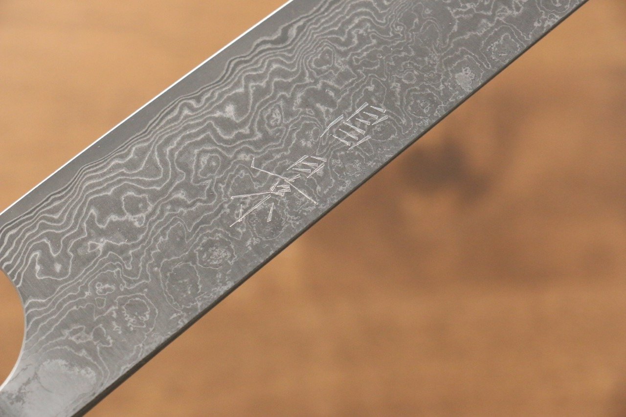 昌景 雲 V金10号 ダマスカス 筋引包丁 270mm 紫檀柄 - 清助刃物