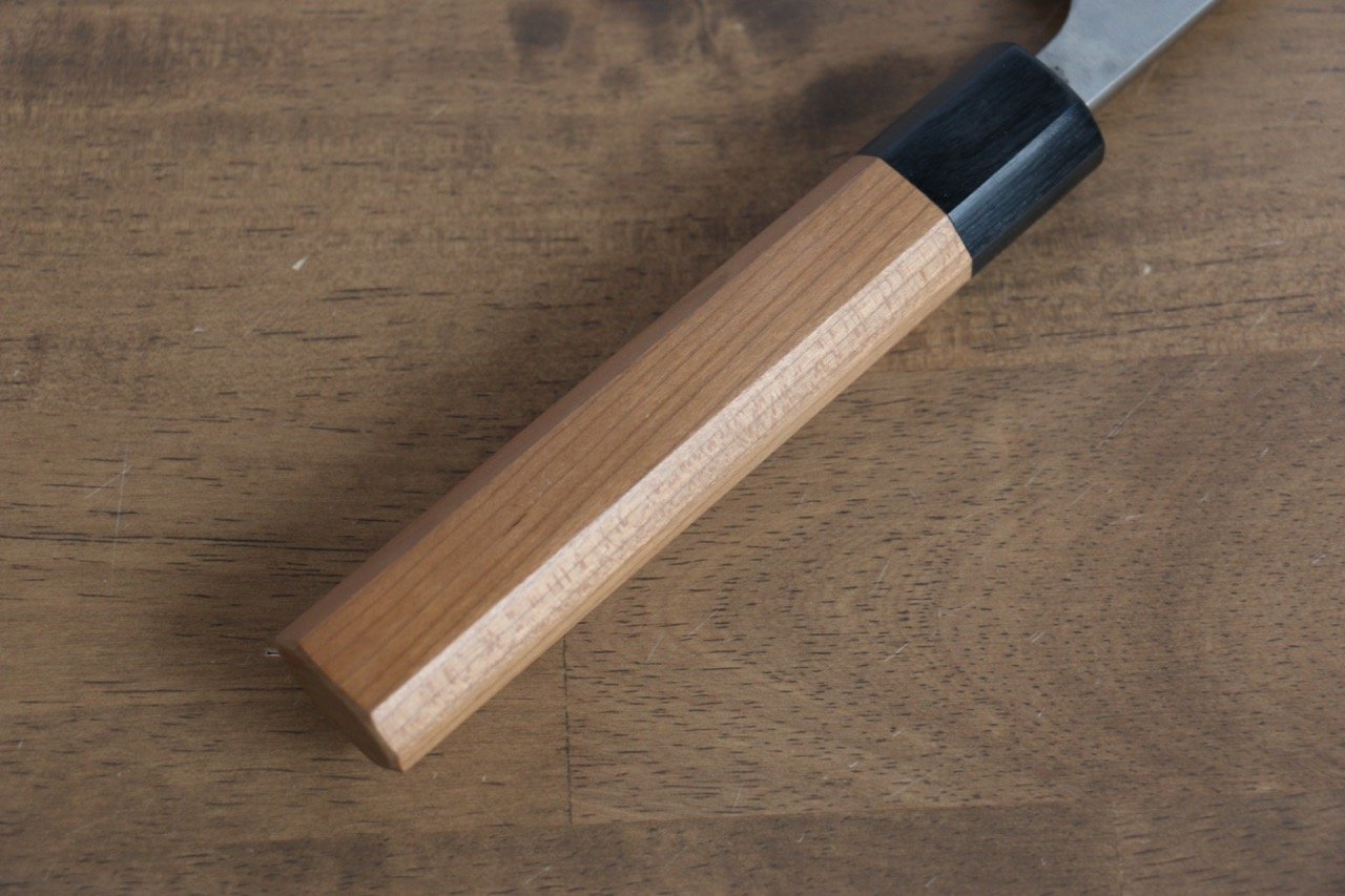 山本 直 V金10号 ダマスカス 牛刀包丁 240mm 桜柄 - 清助刃物