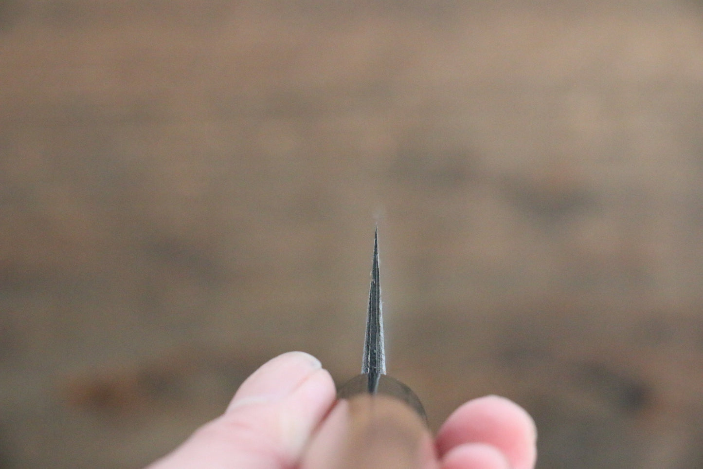 山本 直 V金10号 梨地 ペティーナイフ 150mm ウォルナット柄 - 清助刃物