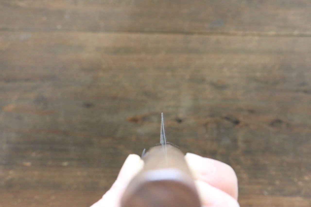 田中 誠貴 銀三鋼 柳刃包丁 270mm ウォルナット柄 - 清助刃物
