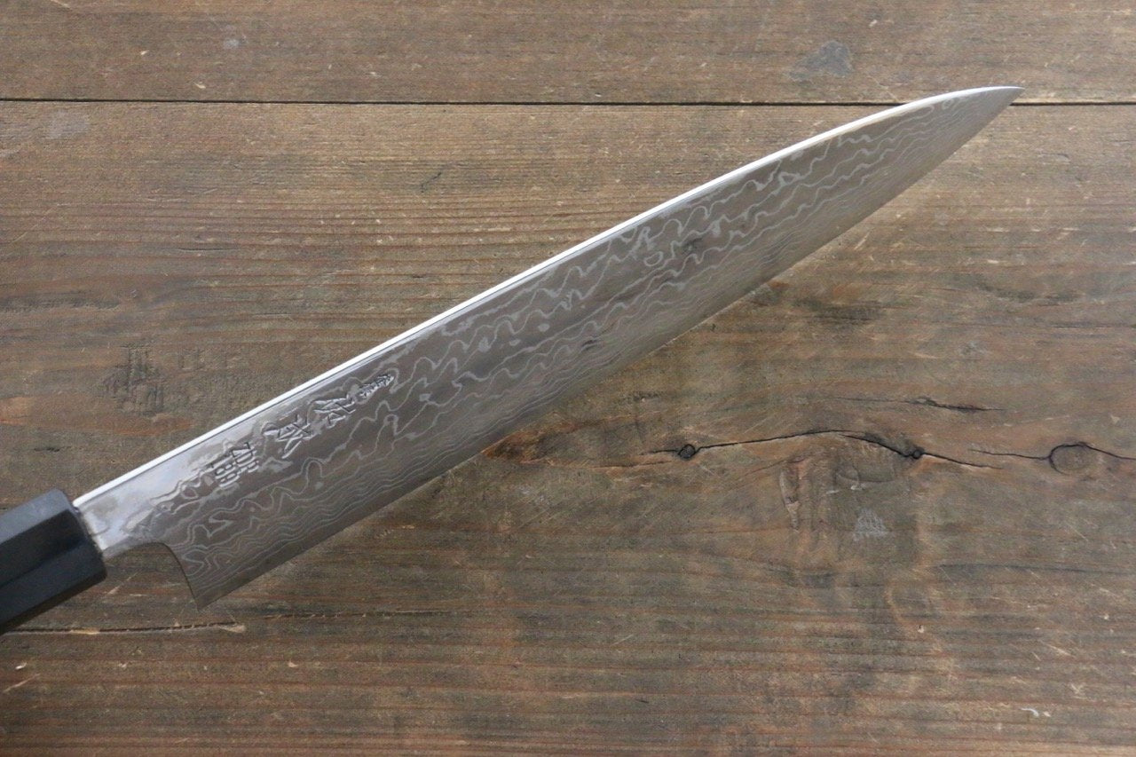 佑成 ZDP189 ダマスカス 牛刀包丁 270mm 紫檀柄 - 清助刃物