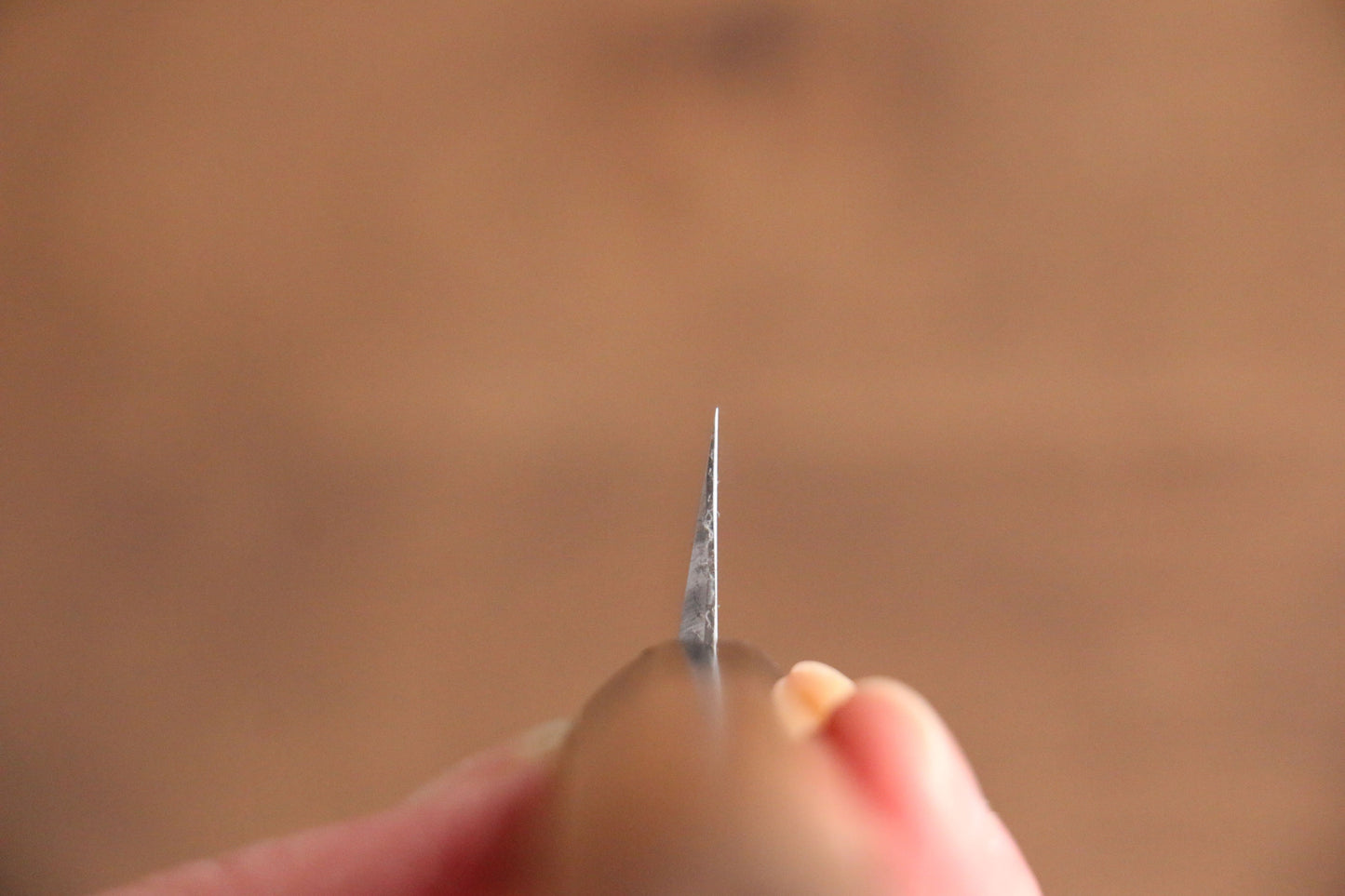 鐵泉 田中作 玉鋼 ペティーナイフ 145mm 山桜柄 - 清助刃物