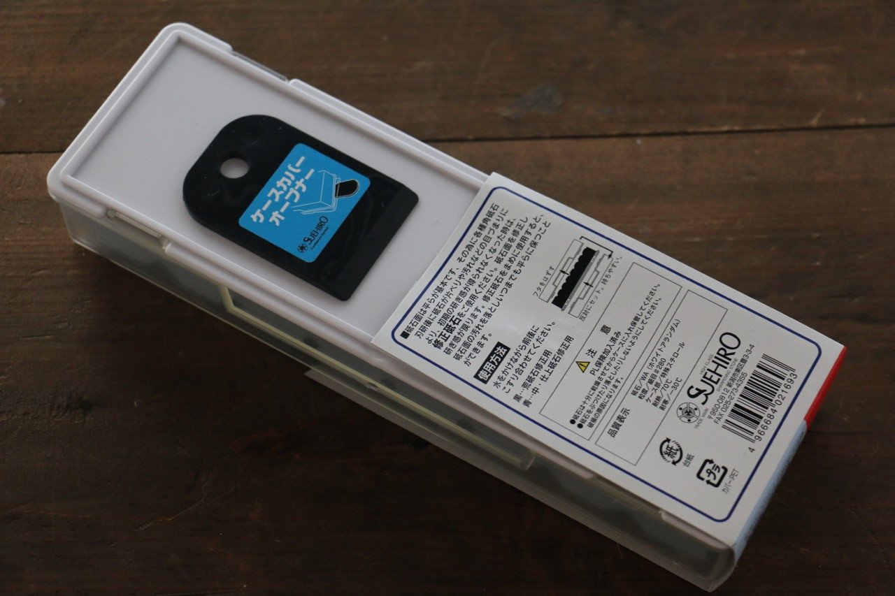 末広 SS2 修正砥石 砥石面直し 中仕上修正用 (収納ケース入)#300 - 清助刃物