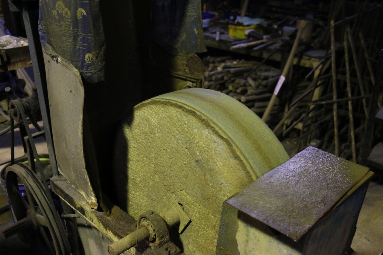 ふくべ 青ニ鋼 イカさき包丁  130mm - 清助刃物