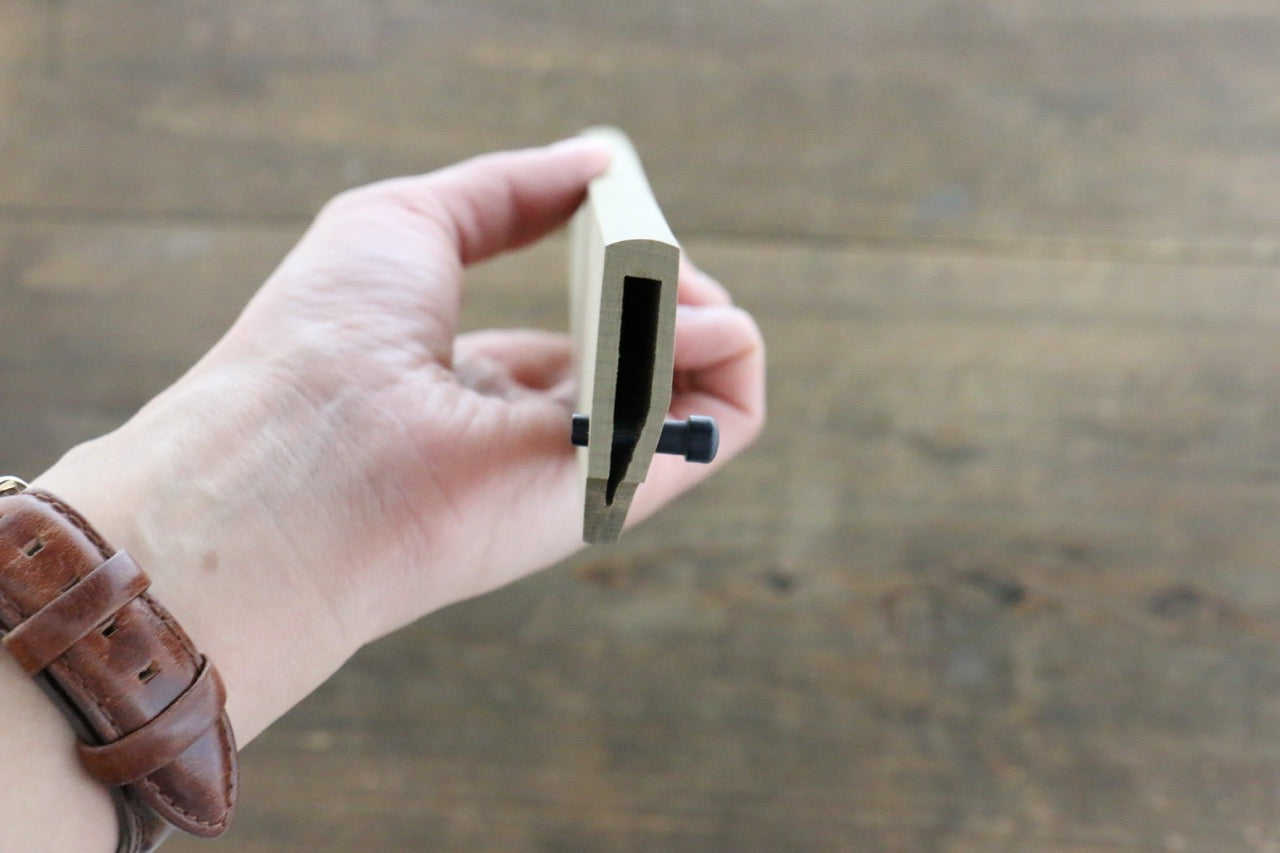 朴鞘 蛸引き包丁 黒合板ピン付き - 清助刃物