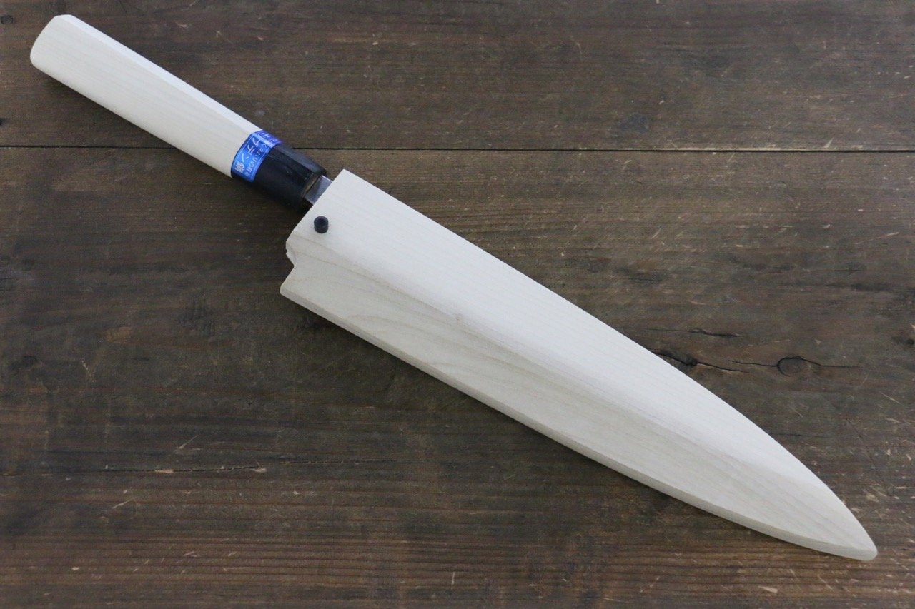 朴鞘 身卸出刃包丁用 黒合板ピン付き - 清助刃物