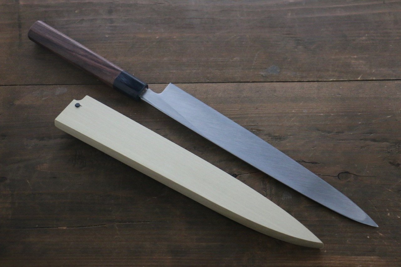 Seisuke INOX Yanagiba Japanese Chef Knife 240mm with Saya - 清助刃物