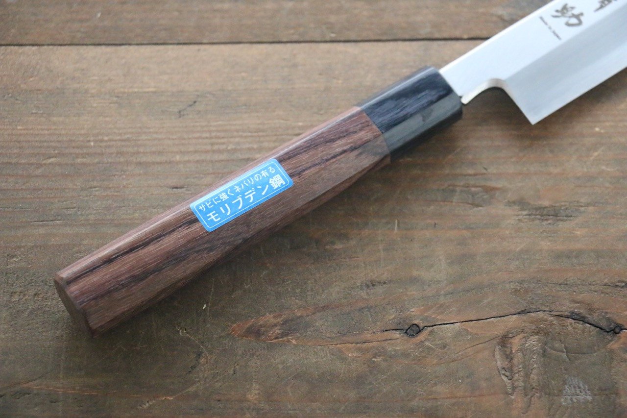 Seisuke INOX Yanagiba Japanese Chef Knife 240mm with Saya - 清助刃物