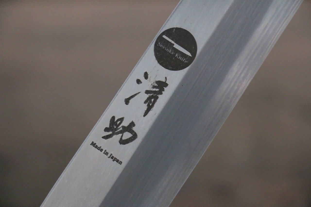 Seisuke INOX Yanagiba Japanese Chef Knife 240mm with Saya - 清助刃物