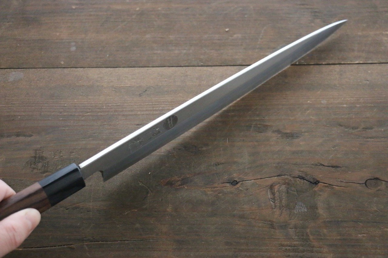 Seisuke INOX Yanagiba Japanese Chef Knife 240mm with Saya - 清助刃物