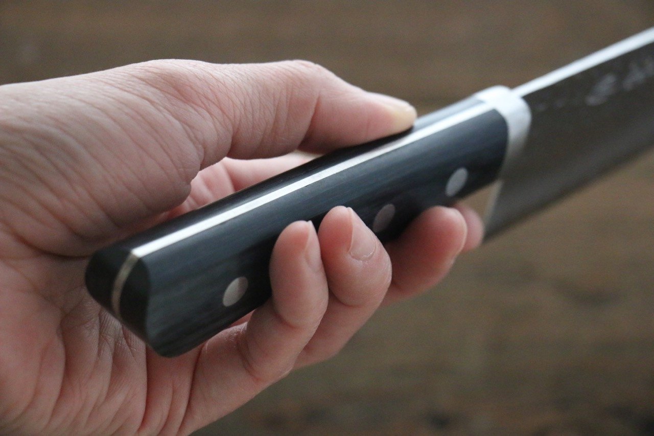 清助 V金1号 三徳包丁  165mm 合板柄 - 清助刃物