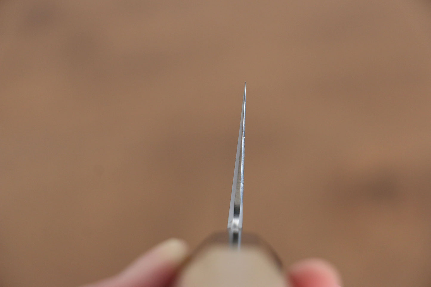 菊月 青一鋼 ダマスカス 牛刀包丁  210mm 朴柄 - 清助刃物