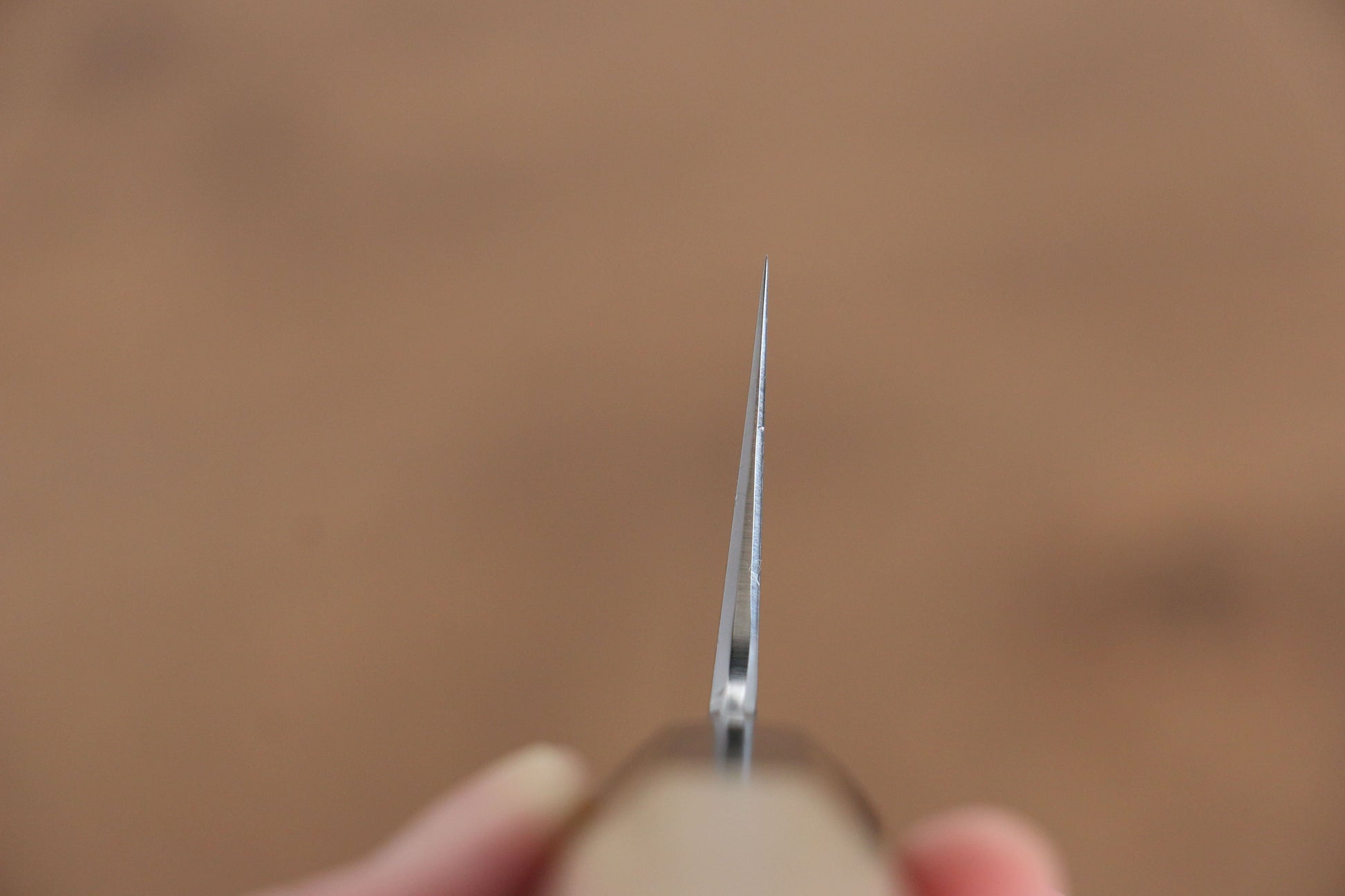 菊月 青一鋼 ダマスカス 牛刀包丁  210mm 朴柄 - 清助刃物