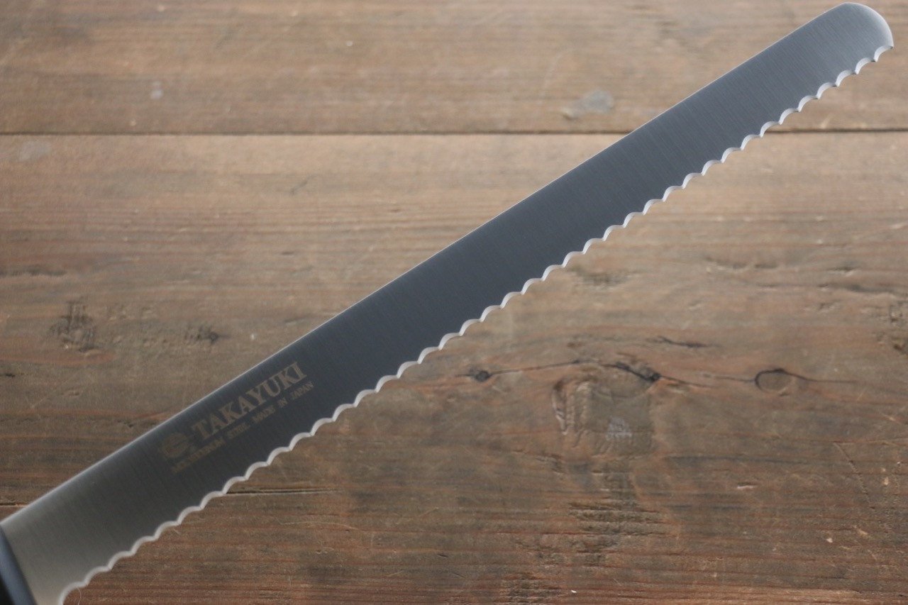 堺 孝行 スウェーデン鋼 パン切り包丁  300mm - 清助刃物