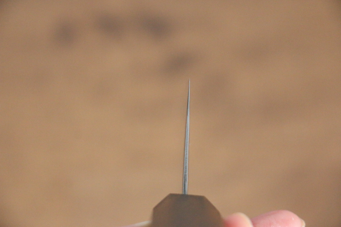 清助 波 AUS10 鏡面仕上げ ダマスカス 三徳包丁 165mm 樫柄 - 清助刃物
