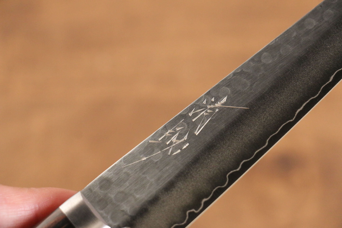 清助 スウェーデン鋼 ペティーナイフ マホガニー柄 - 清助刃物