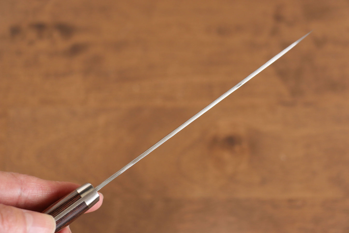 清助 スウェーデン鋼 ペティーナイフ マホガニー柄 - 清助刃物