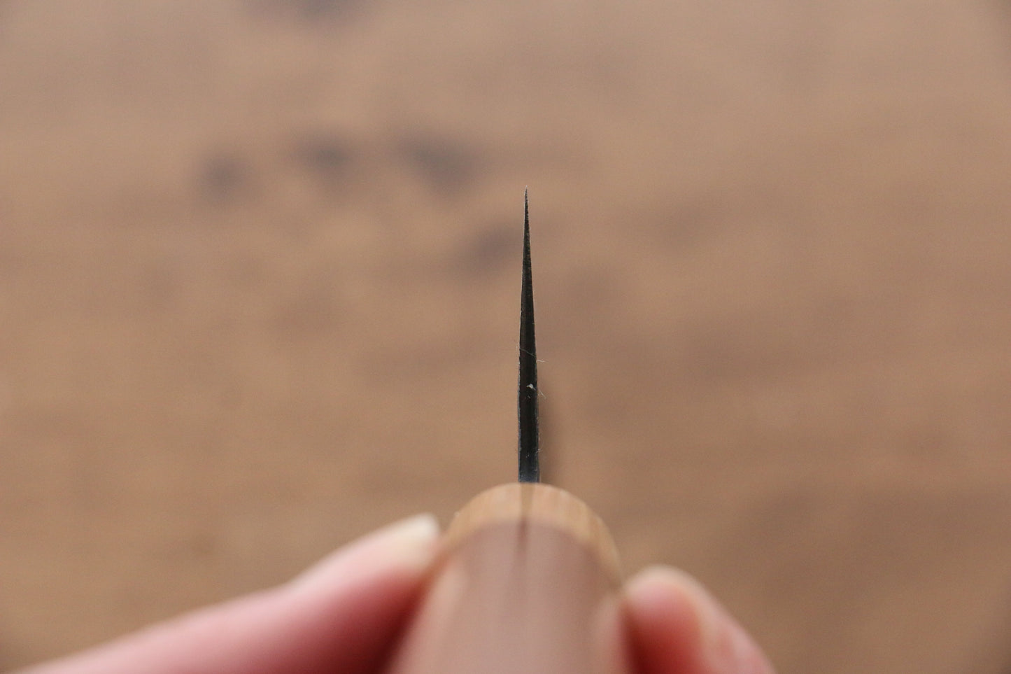 清助 黒白 青スーパー鋼 鎚目 黒打 牛刀包丁 210mm モラド柄 - 清助刃物