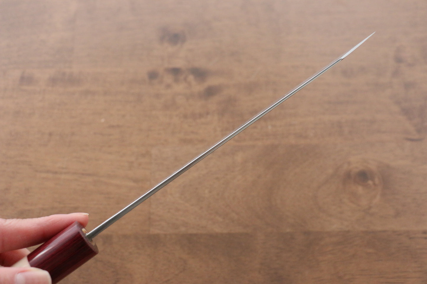 昌景 霧 V金10号 ダマスカス 文化包丁  170mm 朴柄 - 清助刃物