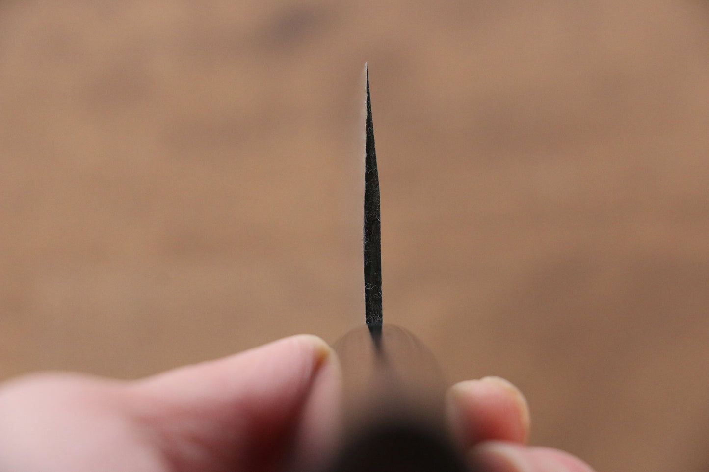 兼常 青ニ鋼 ダマスカス 切付包丁 170mm 紫檀柄 - 清助刃物