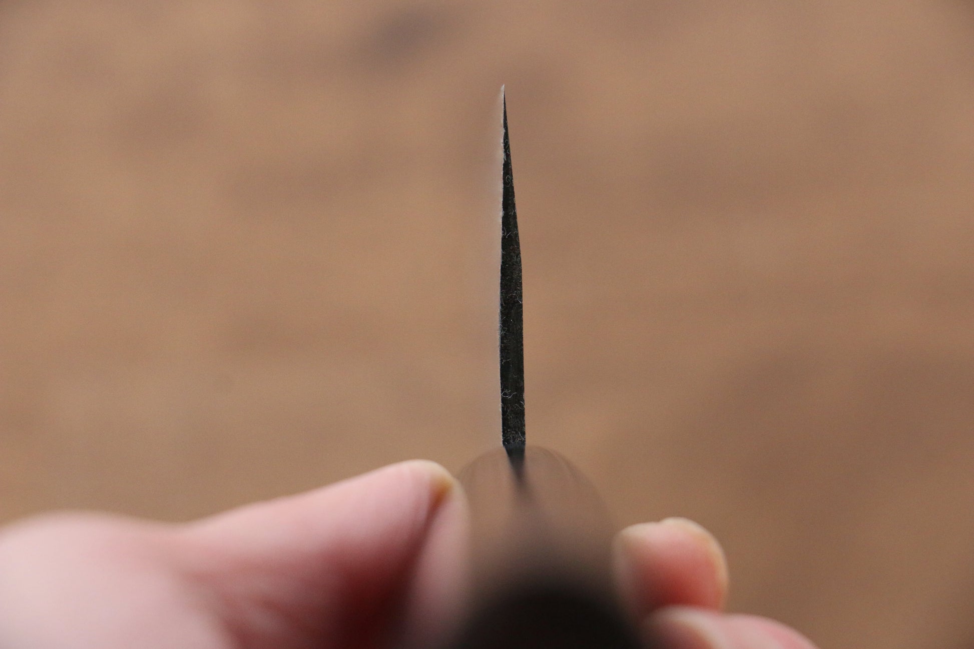 兼常 青ニ鋼 ダマスカス 切付包丁  170mm 紫檀柄 - 清助刃物