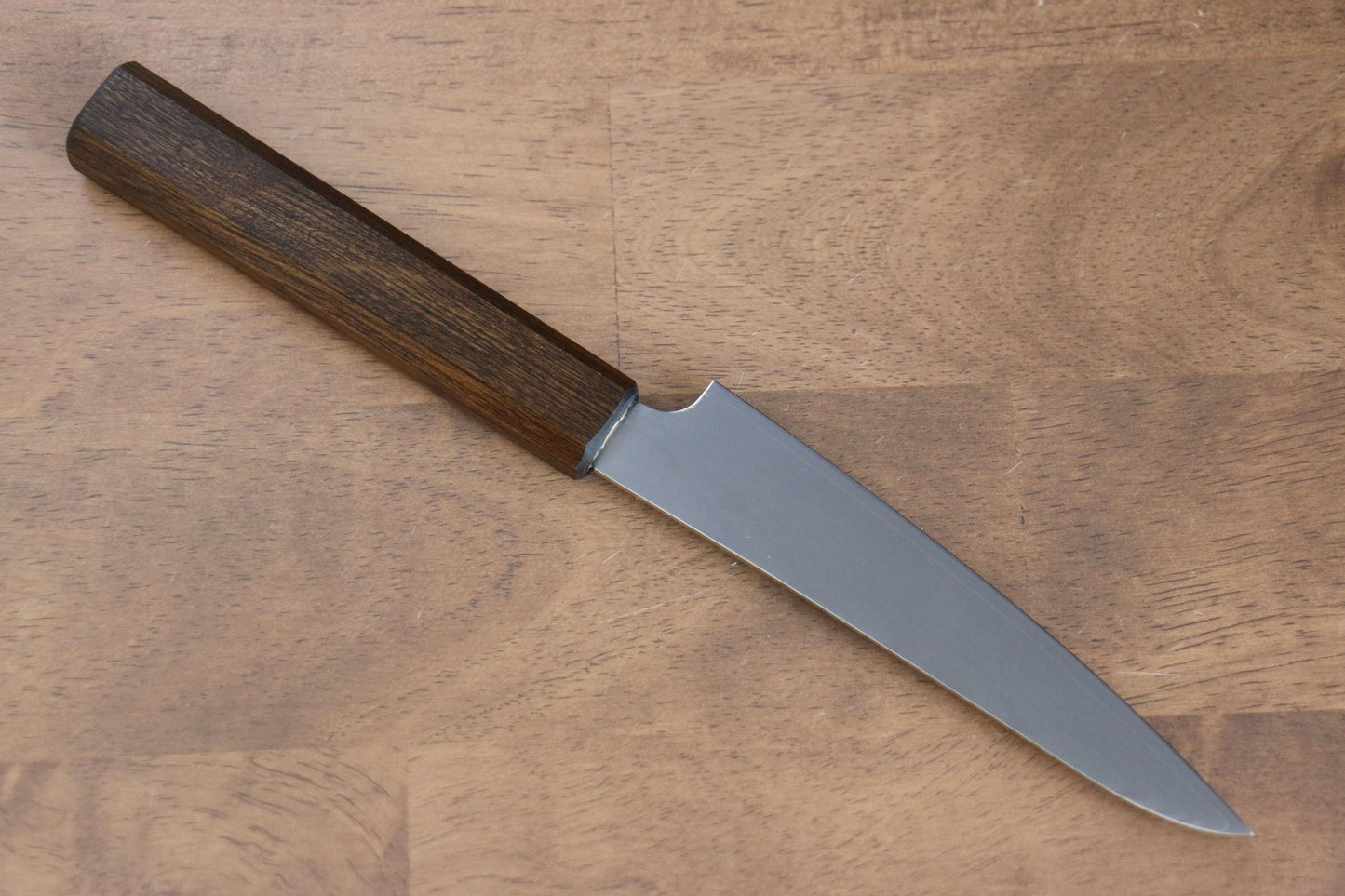 清助 V金10号 63層ダマスカス ペティーナイフ 130mm 樫柄 - 清助刃物