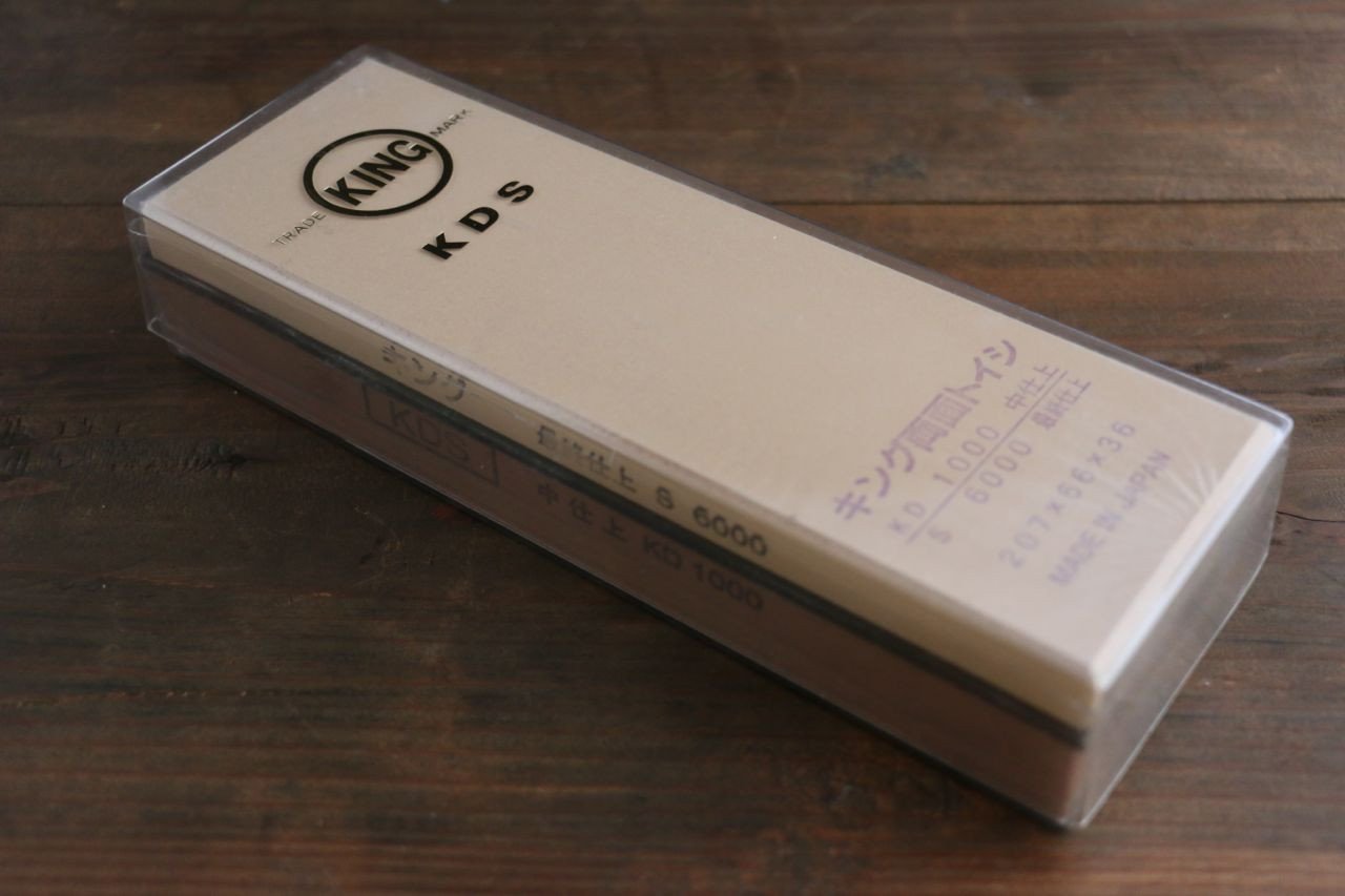 キング KDS(両面砥石) - #1000 & #6000 - 清助刃物