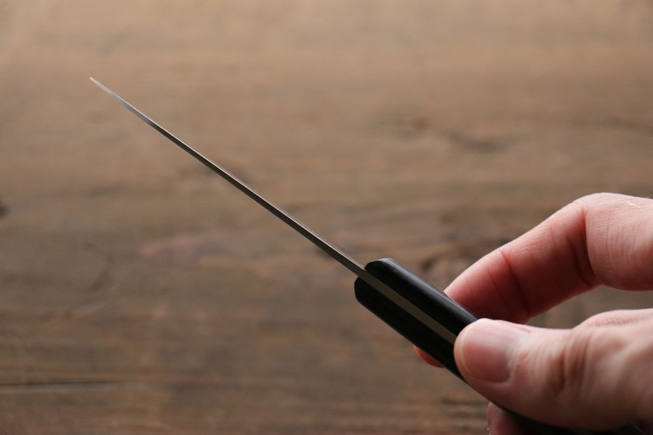 伊勢屋 V金10号 ダマスカス パーリングナイフ  76mm - 清助刃物