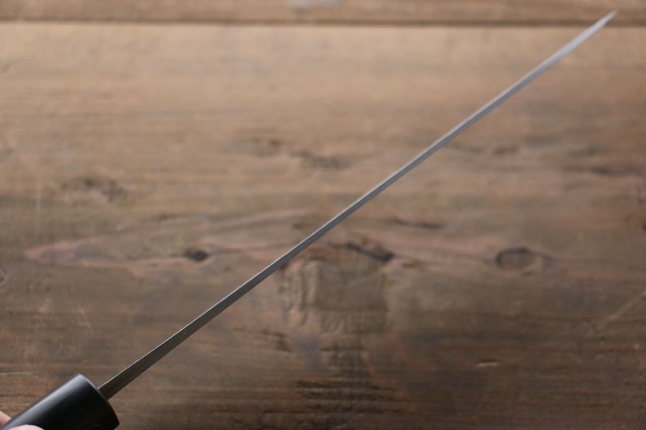 田中 誠貴 青ニ鋼 17層ダマスカスダマスカス 牛刀包丁 180mm 朴柄 - 清助刃物