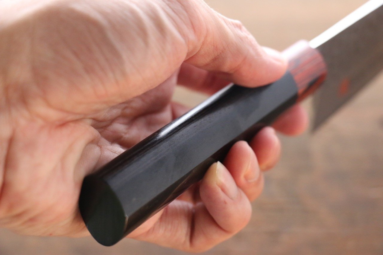 伊勢屋 V金10号 ダマスカス 牛刀包丁 210mm - 清助刃物