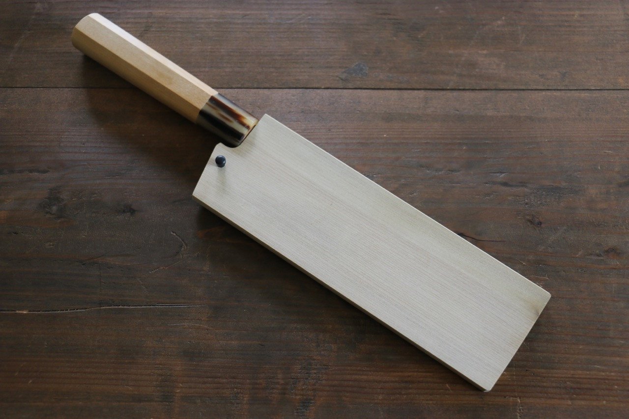 (大) 朴 鞘 180mm 菜切包丁用 合板ピン付き - 清助刃物