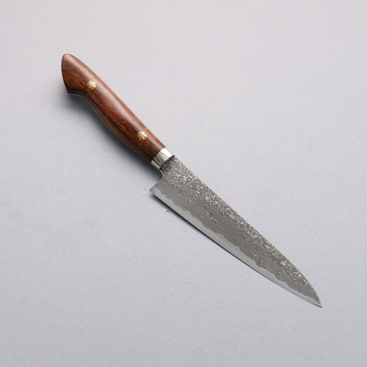 田中 誠貴 SG2 ダマスカス ペティーナイフ 150mm アイアンウッド柄 - 清助刃物