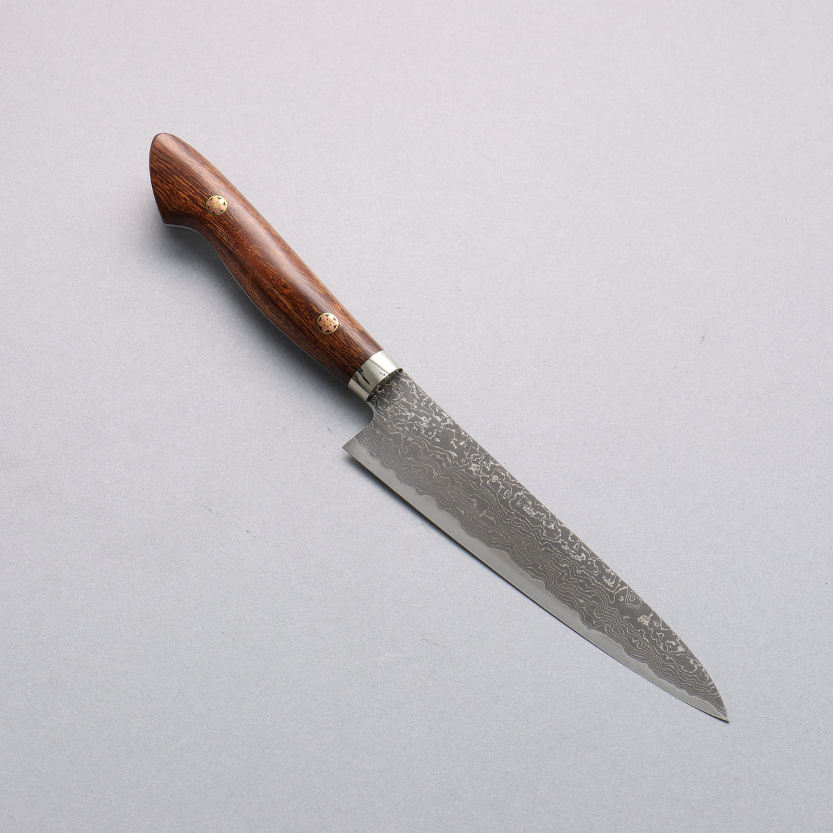 田中 誠貴 SG2 ダマスカス ペティーナイフ 150mm アイアンウッド柄 - 清助刃物