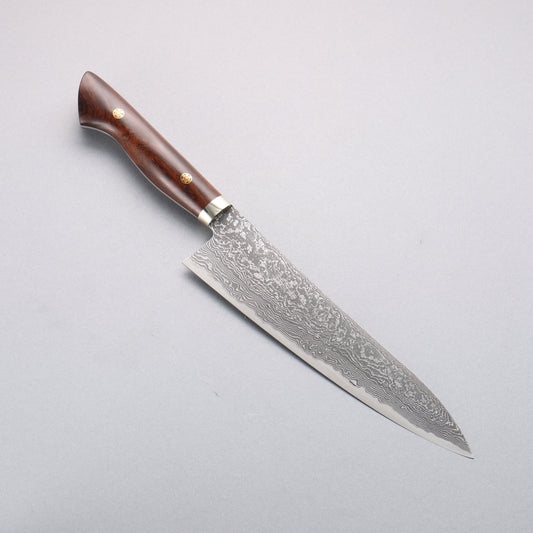 田中 誠貴 SG2 ダマスカス 牛刀包丁 210mm アイアンウッド柄 - 清助刃物