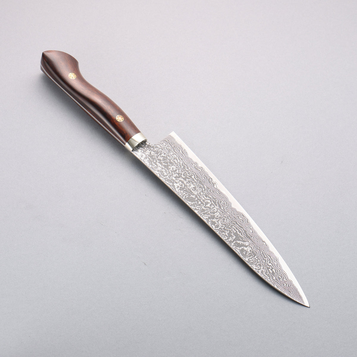田中 誠貴 SG2 ダマスカス 牛刀包丁 210mm アイアンウッド柄 - 清助刃物