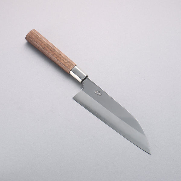 黒鳥 銀三鋼 磨き仕上げ 舟行包丁 165mm ウォルナット柄 – 清助刃物 Japan