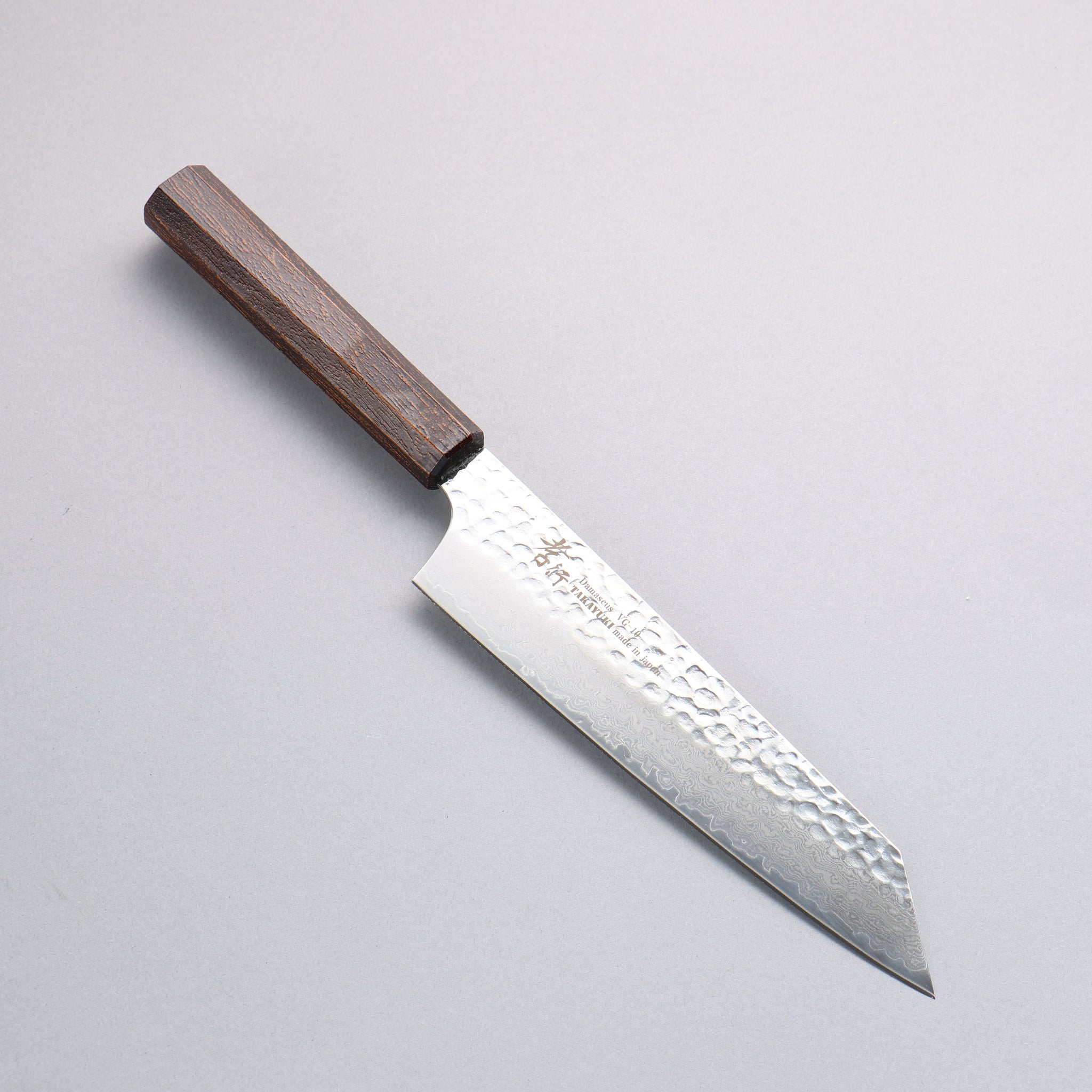 堺 孝行 なないろ VG10 33層 剣型牛刀包丁 190mm ABS樹脂(レトロ木目)柄 - 清助刃物