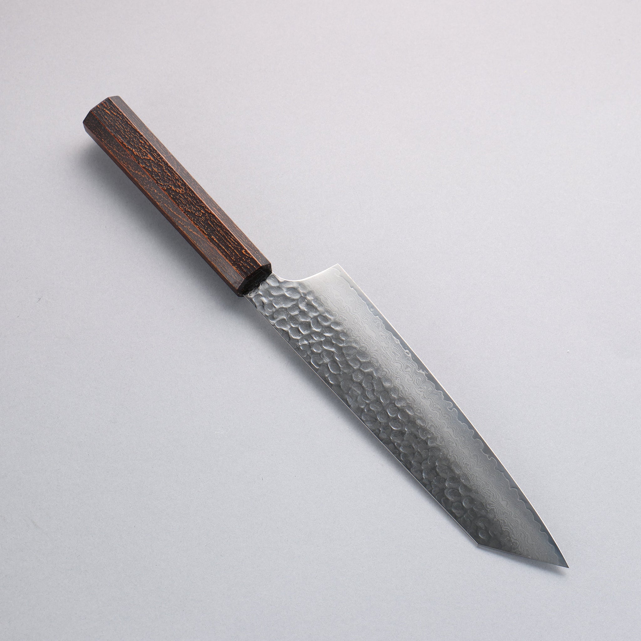 堺 孝行 なないろ VG10 33層 剣型牛刀包丁 190mm ABS樹脂(レトロ木目)柄 - 清助刃物