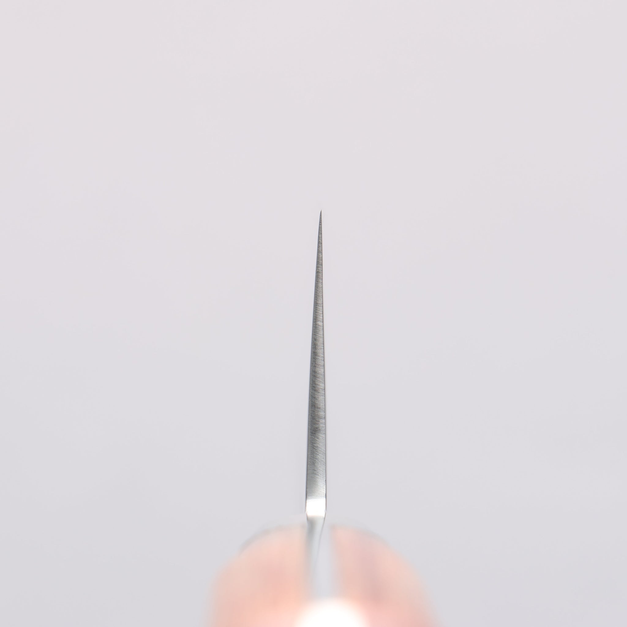 堺 孝行 V金5号 鎚目 牛刀包丁 210mm 茶合板柄 - 清助刃物