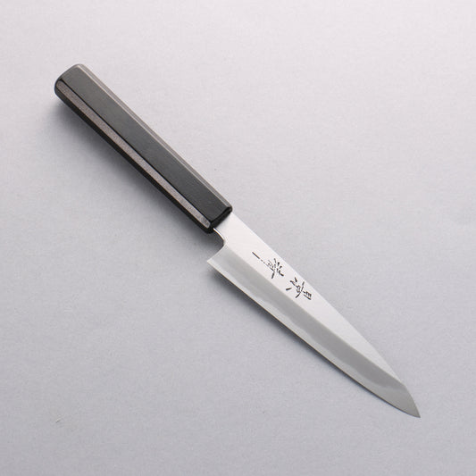 景清 白鋼 ペティーナイフ 150mm 漆塗り (朴)柄 - 清助刃物