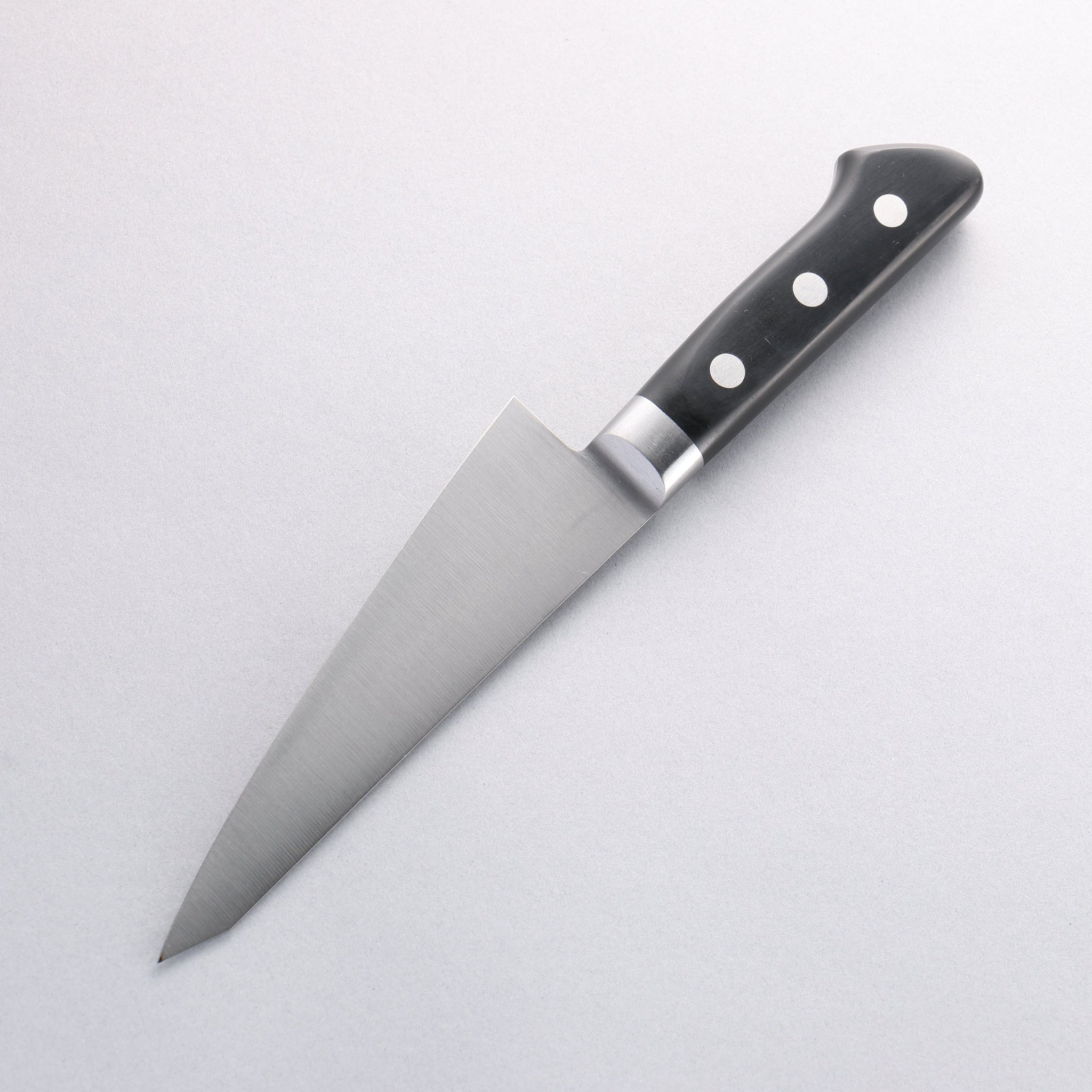 堺 孝行 【左利き用】 日本鋼 骨スキ包丁 150mm 合板柄 - 清助刃物