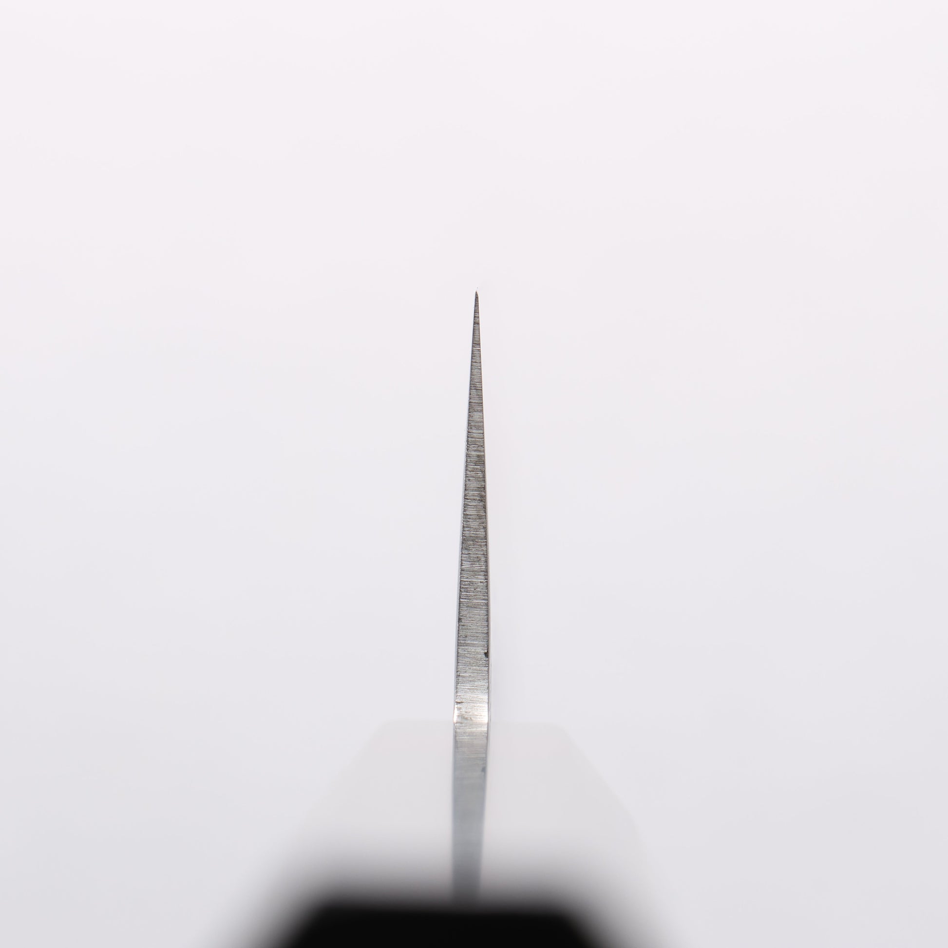 樋口 銀三鋼 梨地 薄刃包丁 165mm 黒合板柄 - 清助刃物