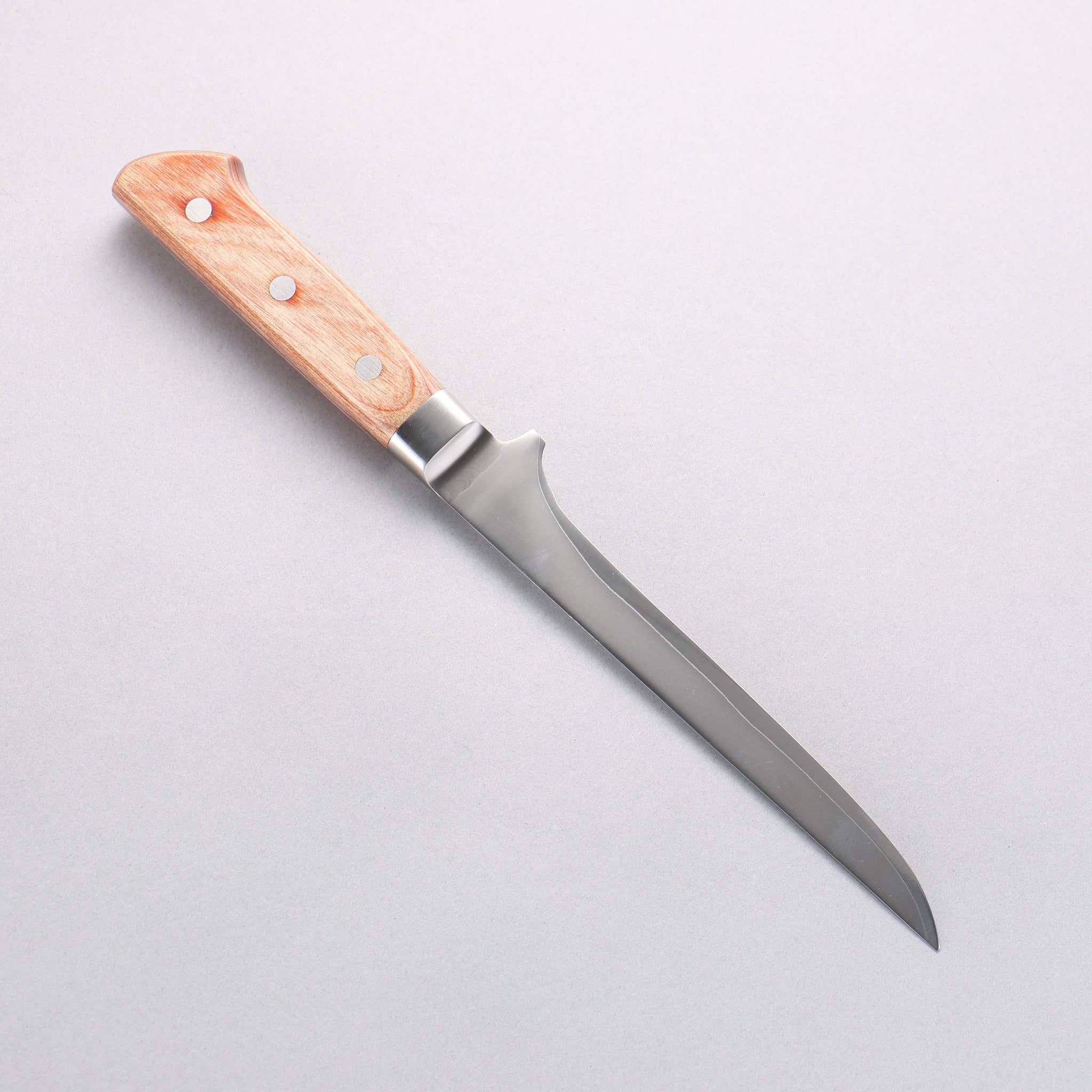 堺 孝行 V金5号 ボーニングナイフ 和包丁 160mm 茶合板柄 - 清助刃物