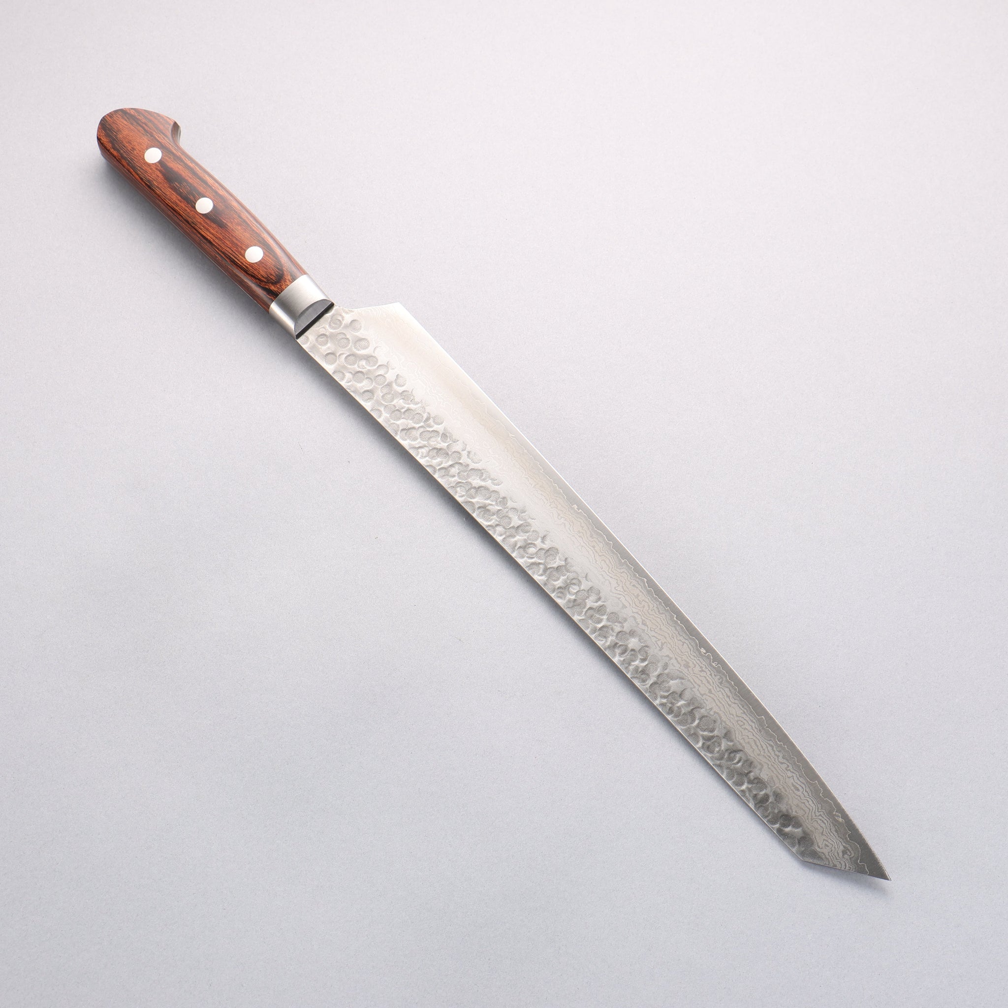 堺 孝行 V金10号 17層ダマスカス 切付柳刃包丁 300mm - 清助刃物