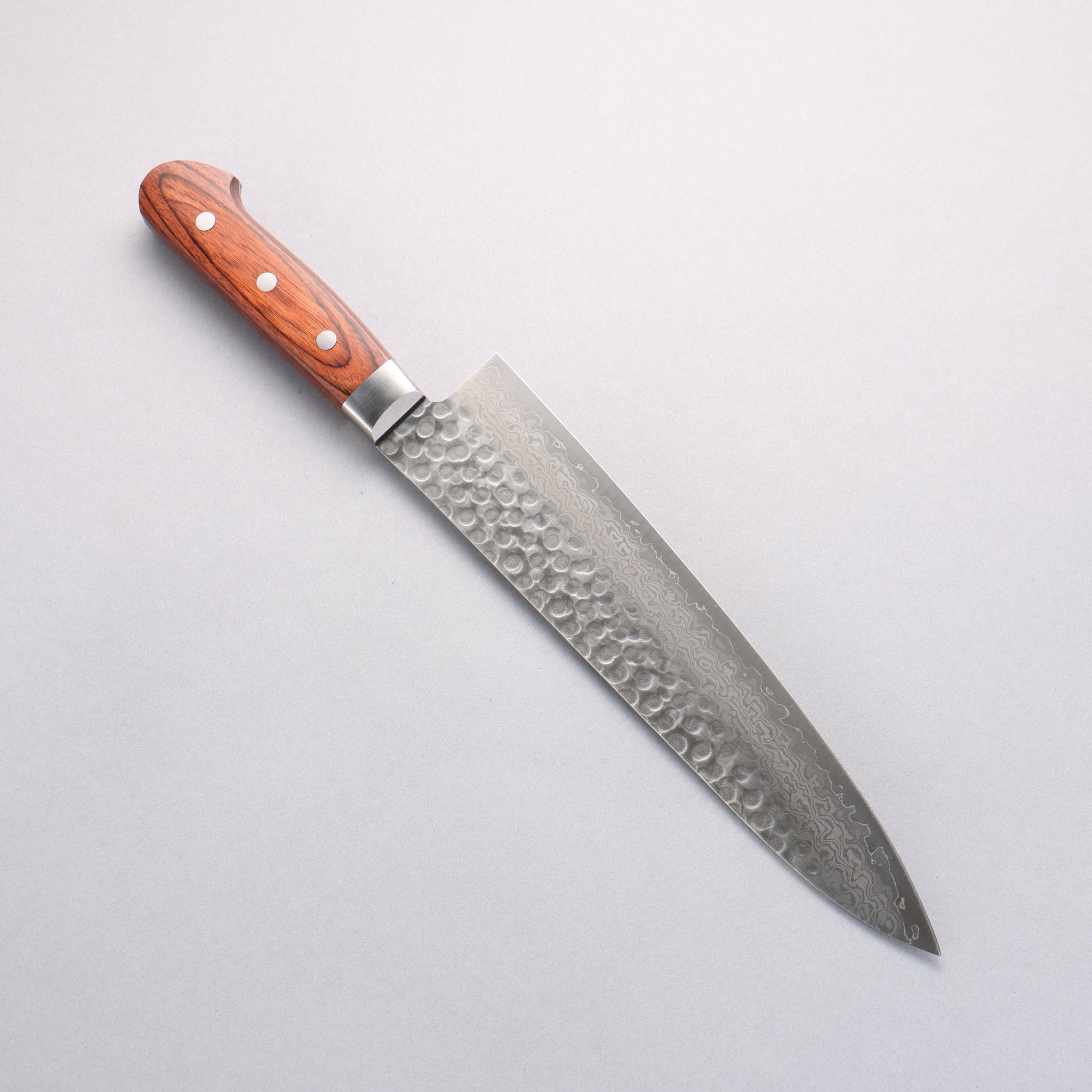 堺 孝行 V金10号 17層ダマスカス 牛刀包丁 240mm - 清助刃物