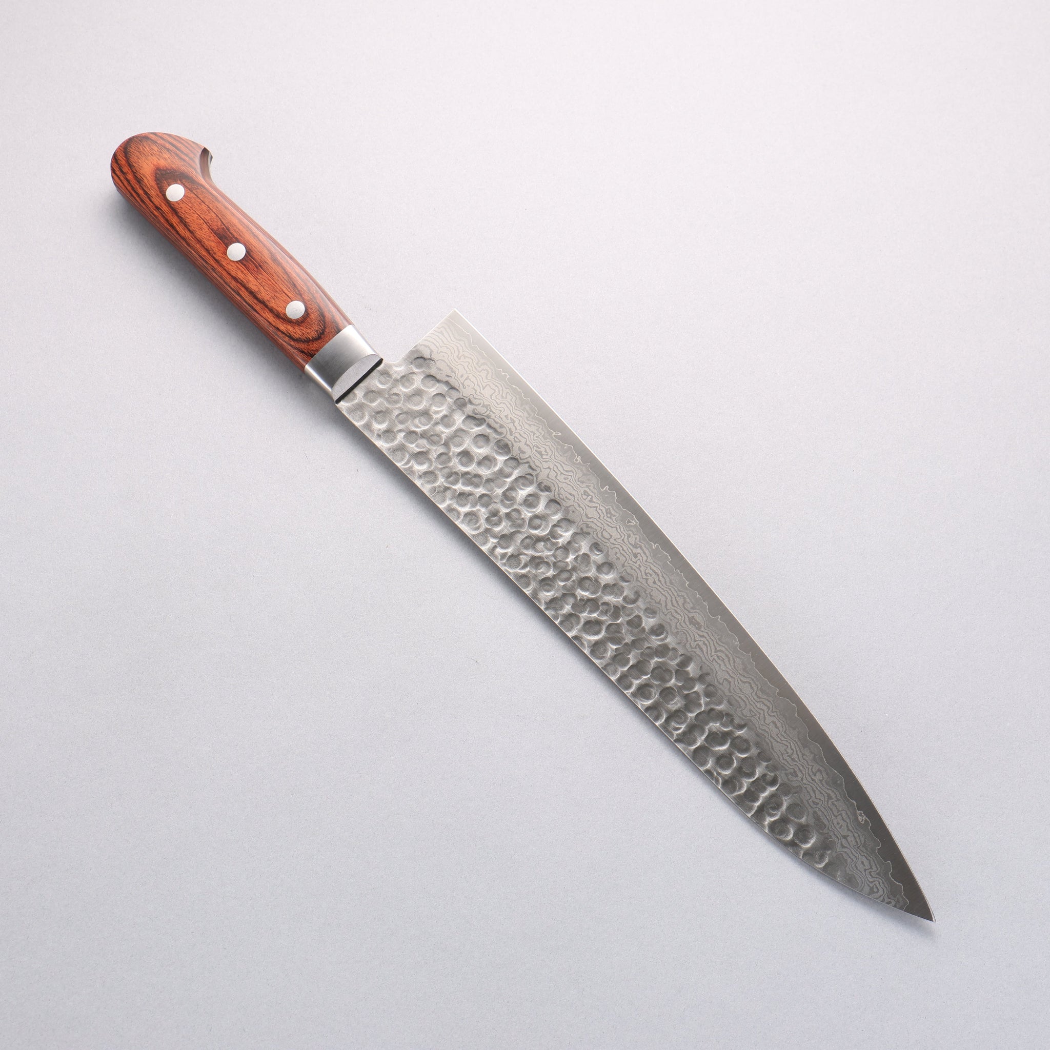 堺 孝行 V金10号 17層ダマスカス 牛刀包丁 270mm - 清助刃物