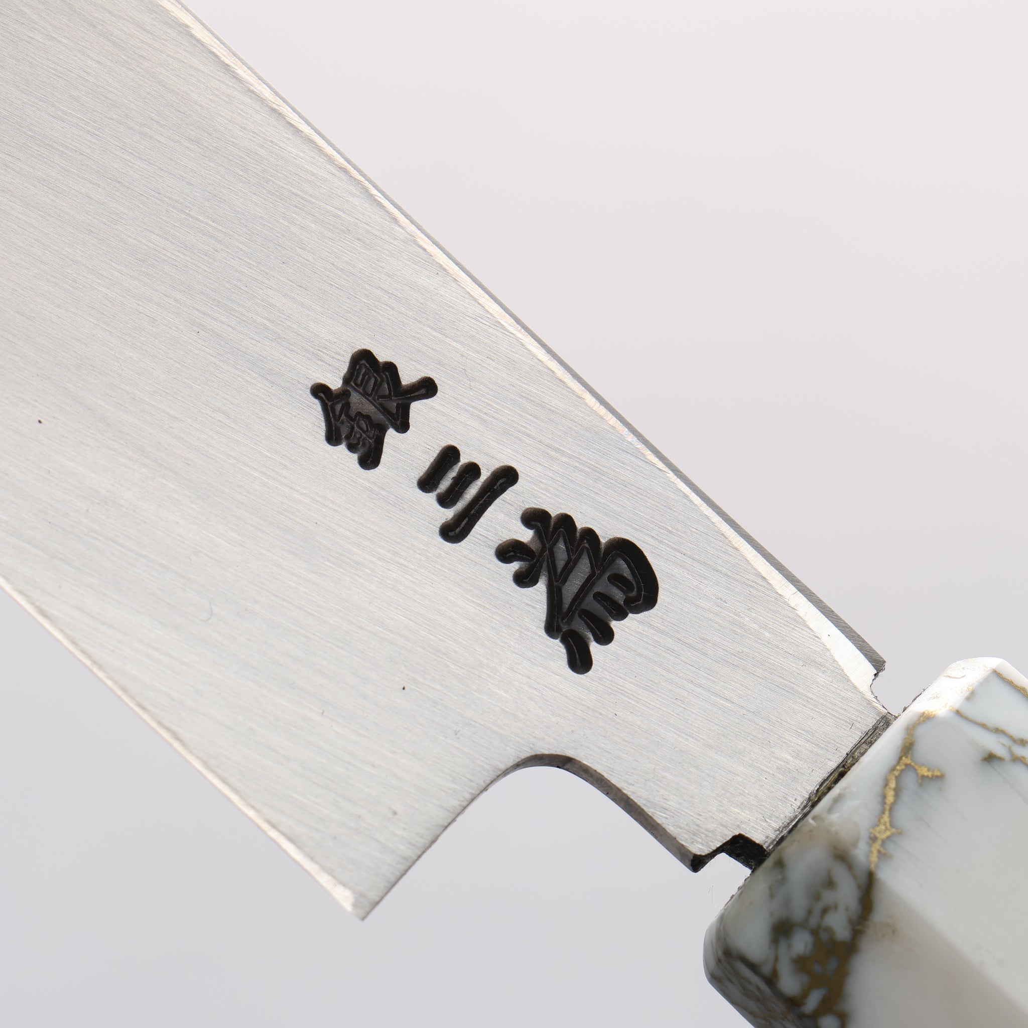 堺 孝行 シェフシリーズ 銀三鋼 柳刃包丁 300mm スタビライズドウッド (両輪:白)柄 鞘付き - 清助刃物